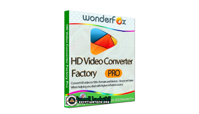 برنامج WonderFox HD Video Converter Factory Pro Portable