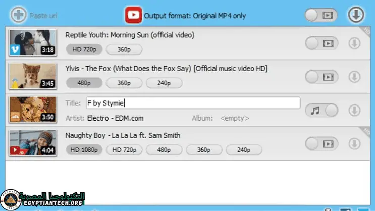 MediaHuman YouTube Downloader