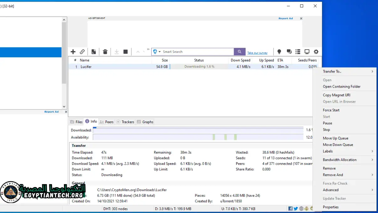 Bittorrent Pro تحميل