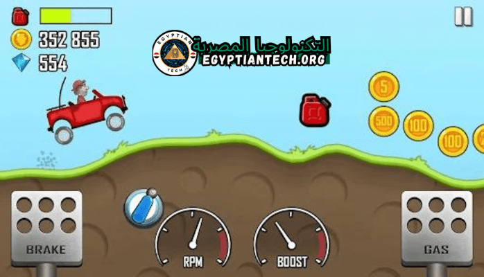 تحميل لعبة Hill Climb Racing مهكره