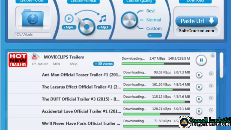 برنامج ByClick Downloader Premium Portable