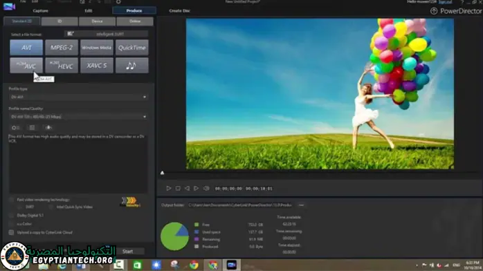 برنامج Cyberlink Powerdirector Ultimate Download