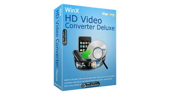 تحميل برنامج WinX HD Video Converter Deluxe Portable نسحة محمولة