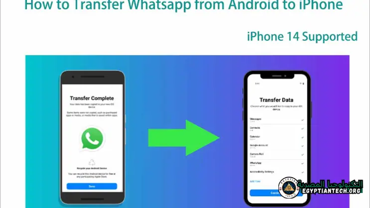 نقل محادثات WhatsApp