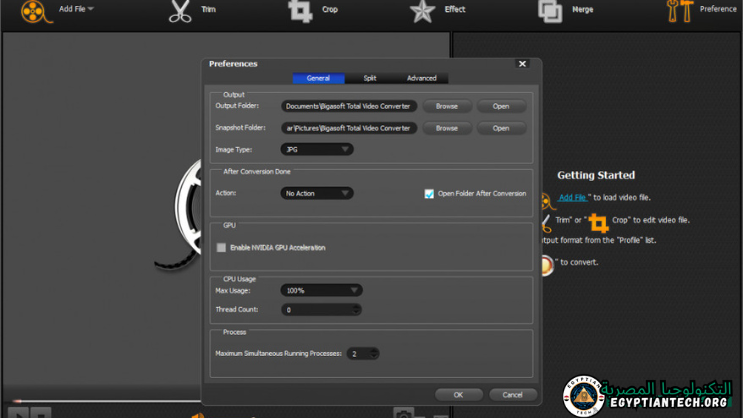 تحميل برنامج Bigasoft Total Video Converter
