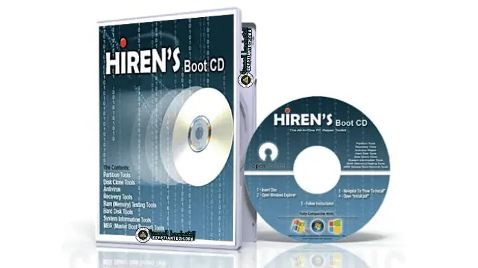 تحميل برنامج Hiren’s Boot USB DVD PE اسطوانة هيرن بوت أحدث إصدار