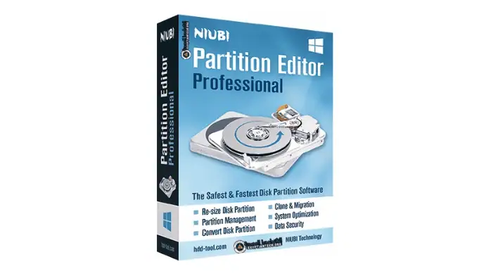 تحميل برنامج NIUBI Partition Editor إعادة تقسيم بدون فورمات كامل