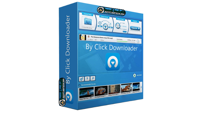 برنامج ByClick Downloader Premium Portable