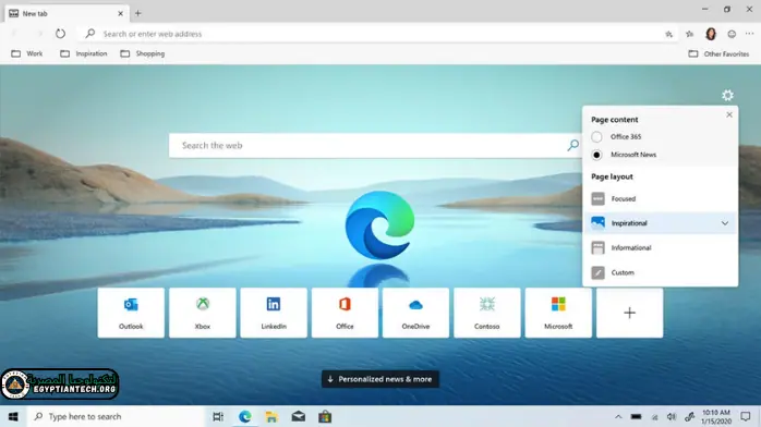 Microsoft Edge Browser