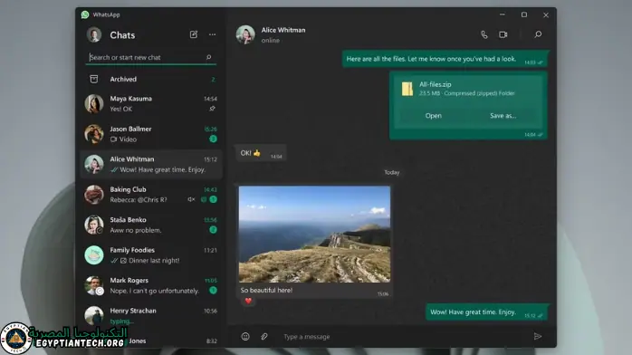 تحميل واتس اب للكمبيوتر