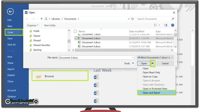 arabic ms word file tool