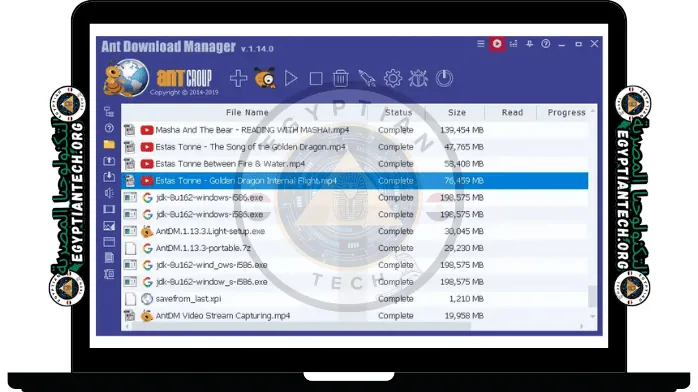 برنامج Ant Download Manager Pro كامل