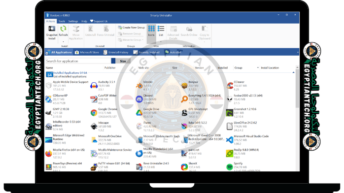 برنامج حذف البرامج من جذورها للكمبيوتر