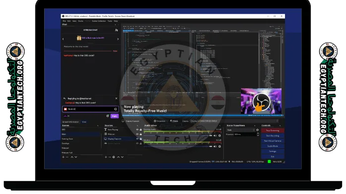 تحميل برنامج تسجيل شاشة الكمبيوتر صوت وصورة مجانا